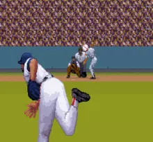 Image n° 1 - screenshots  : Roger Clemens' MVP Baseball (Beta)